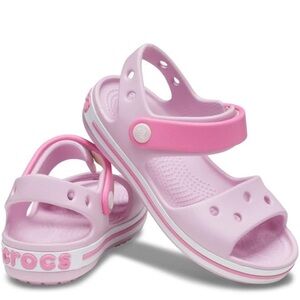 CROCS Kids Crocband Light Pink Sandals